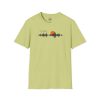Sunset Soundwave T-Shirt — Minimal Nature Waveform Tee - Thumbnail Image 57