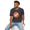 Orange Bass Guitar Badge T-Shirt — Retro Musician Tee for Bass Players - Thumbnail Image 88