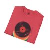 Retro Vinyl Record T-Shirt — Rainbow Stack Turntable Tee - Thumbnail Image 144