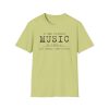 Music Lover's Unisex Softstyle T-Shirt - Perfect Gift for Musicians and Music Enthusiasts - Thumbnail Image 46