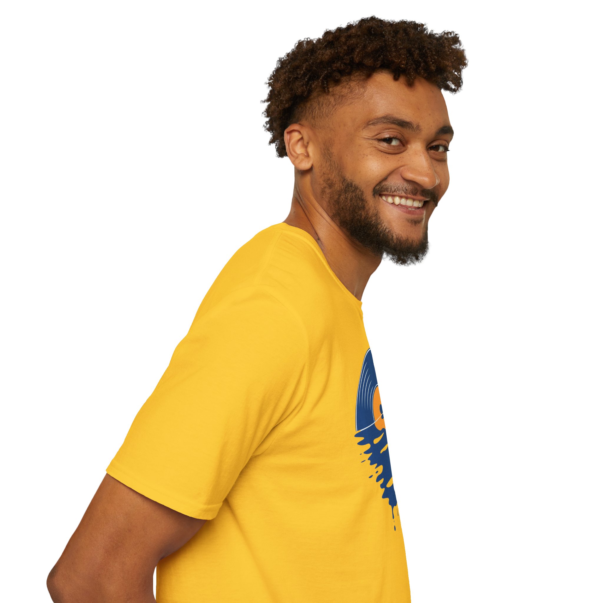 Sunset Vinyl Record T‑Shirt — Retro Music Lake Graphic Tee - Image 178