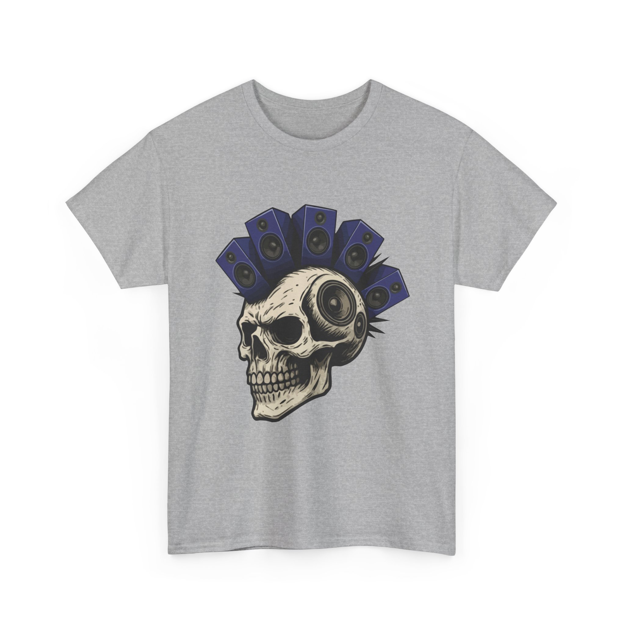 Skull Graffiti T-Shirt, Music Lover Tee, Festival Fashion Shirt, Unisex Graphic Tee, Edgy Streetwear Apparel - Image 19