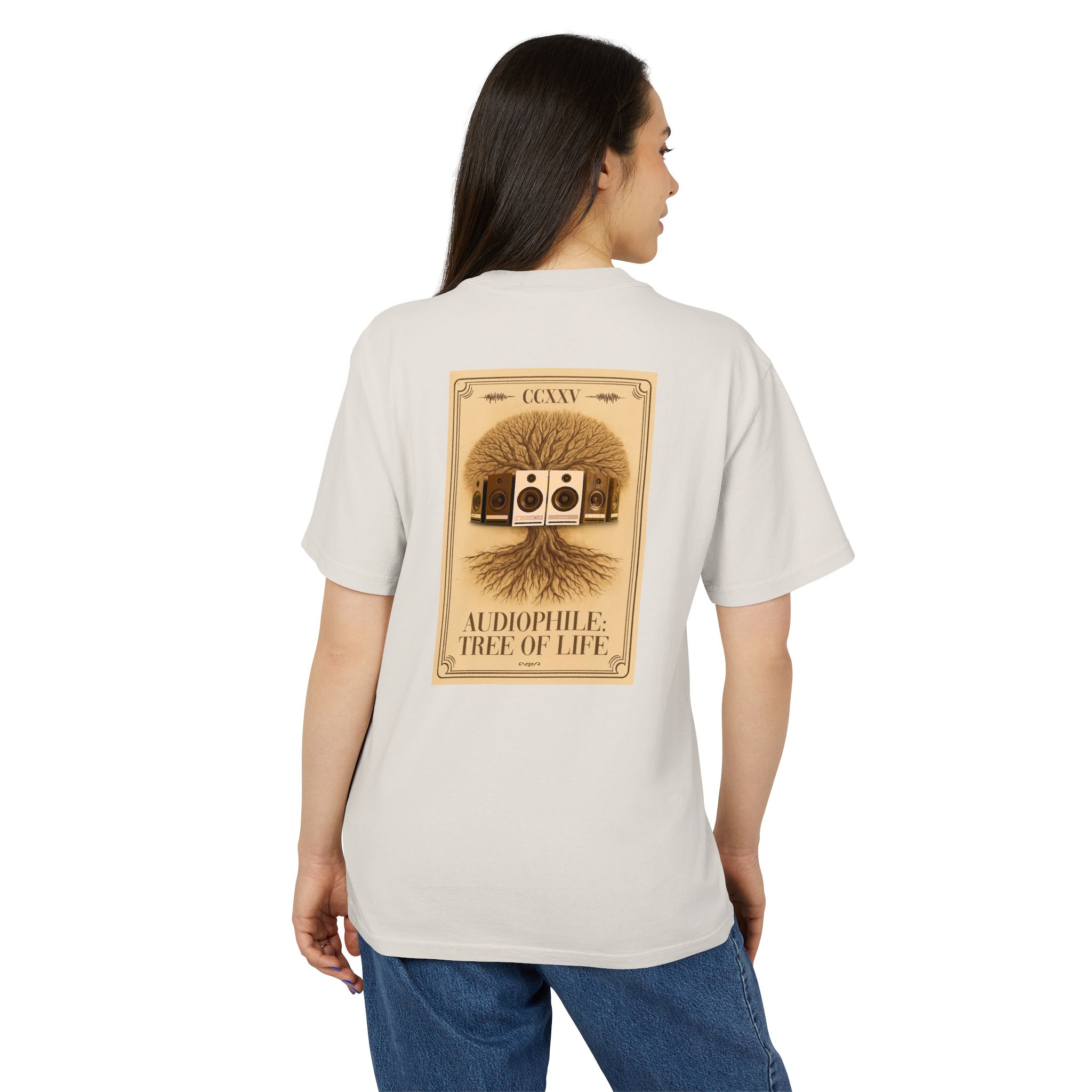 Vintage Audiophile Tree of Life Tee - Image 8