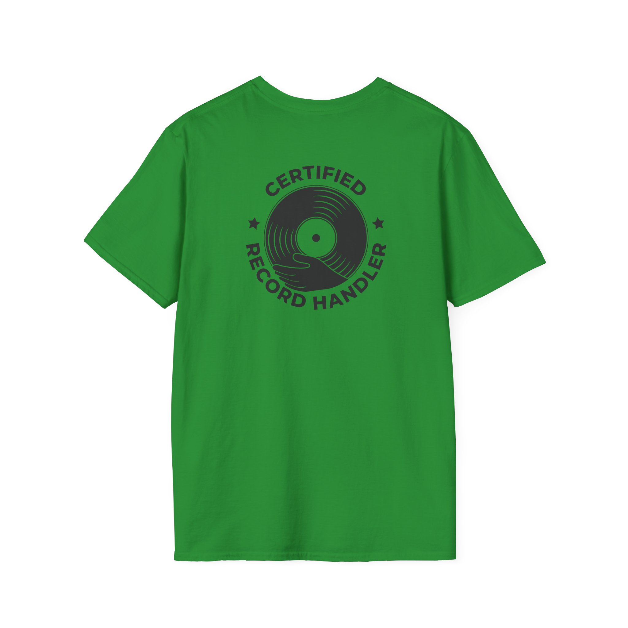 Certified Record Handler T-Shirt — Retro Vinyl DJ Tee - Image 44