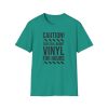 Vinyl Lover T-Shirt — "Caution! Can Talk About Vinyl For Hours" Music Tee - Thumbnail Image 73