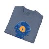 Sunset Vinyl Record T‑Shirt — Retro Music Lake Graphic Tee - Thumbnail Image 217
