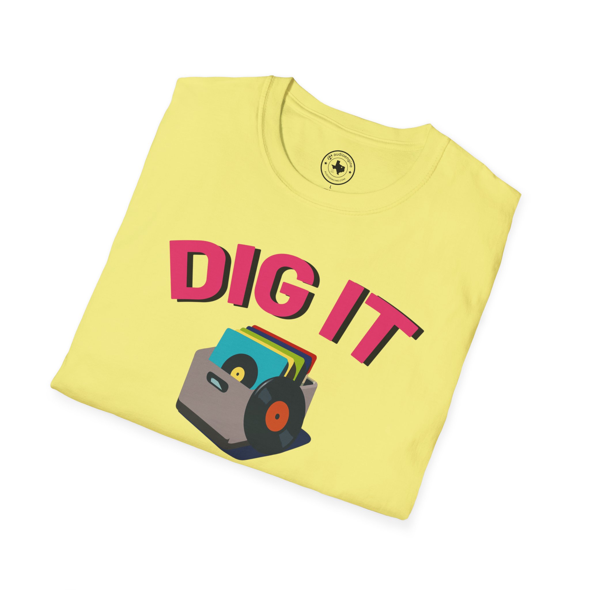 Dig It T-Shirt — Retro Excavator Graphic Tee - Image 58