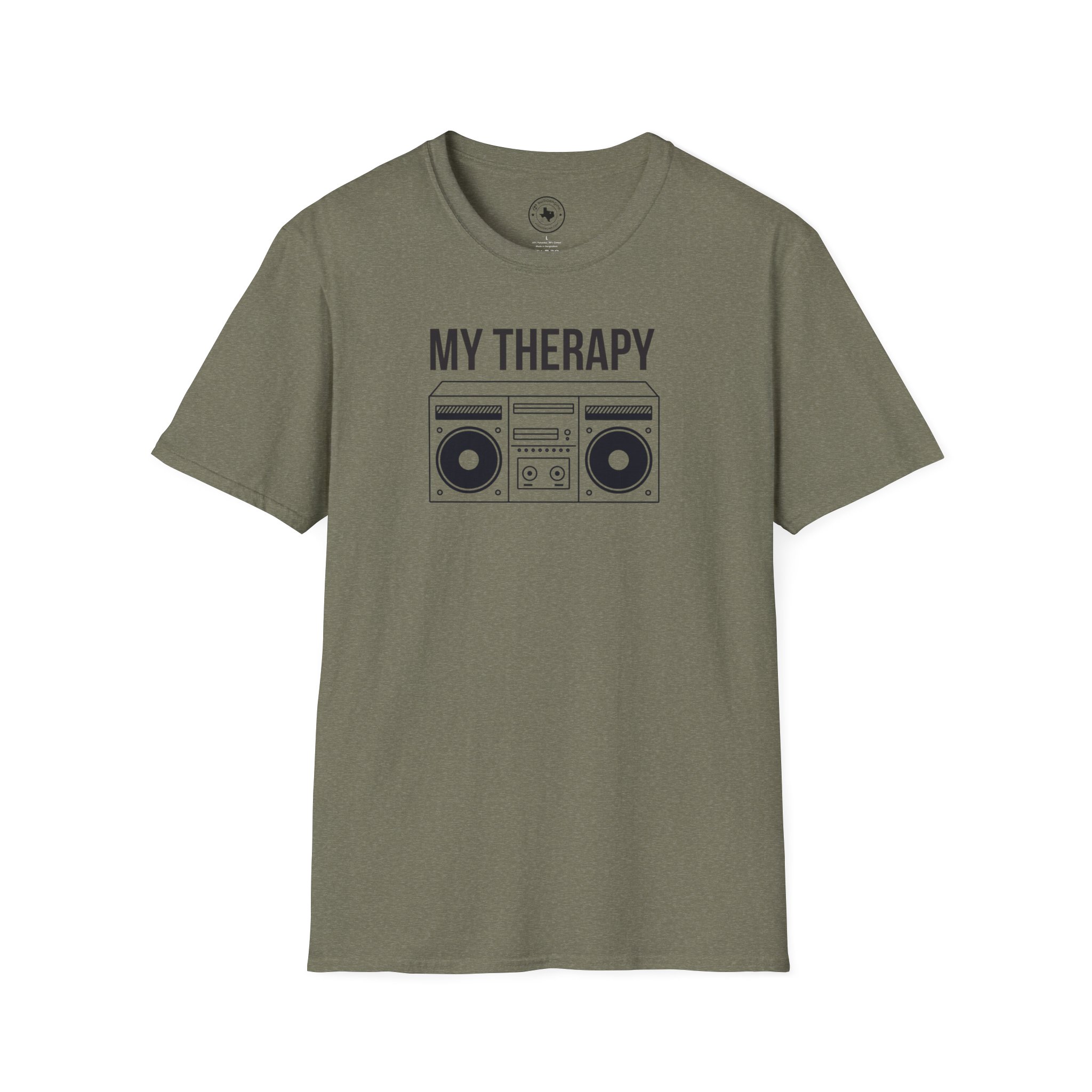T‑Shirt — "My Therapy" Boombox Graphic Tee - Image 22