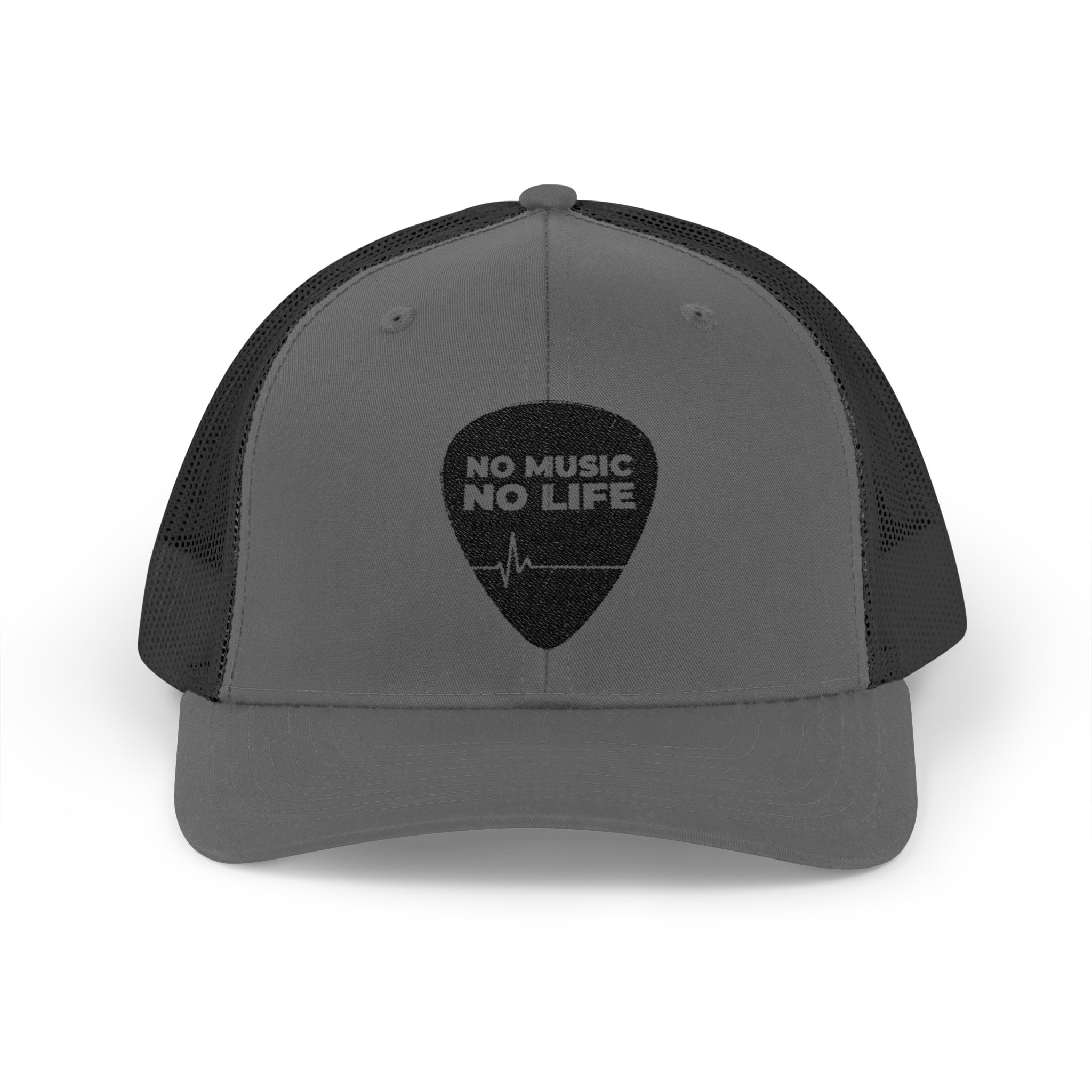 No Music No Life Snapback Trucker Cap - Image 1