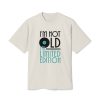 Vintage Vinyl-Inspired Unisex Heavy Faded Tee: 'I'm Not Old, I'm Limited Edition' - Thumbnail Image 5
