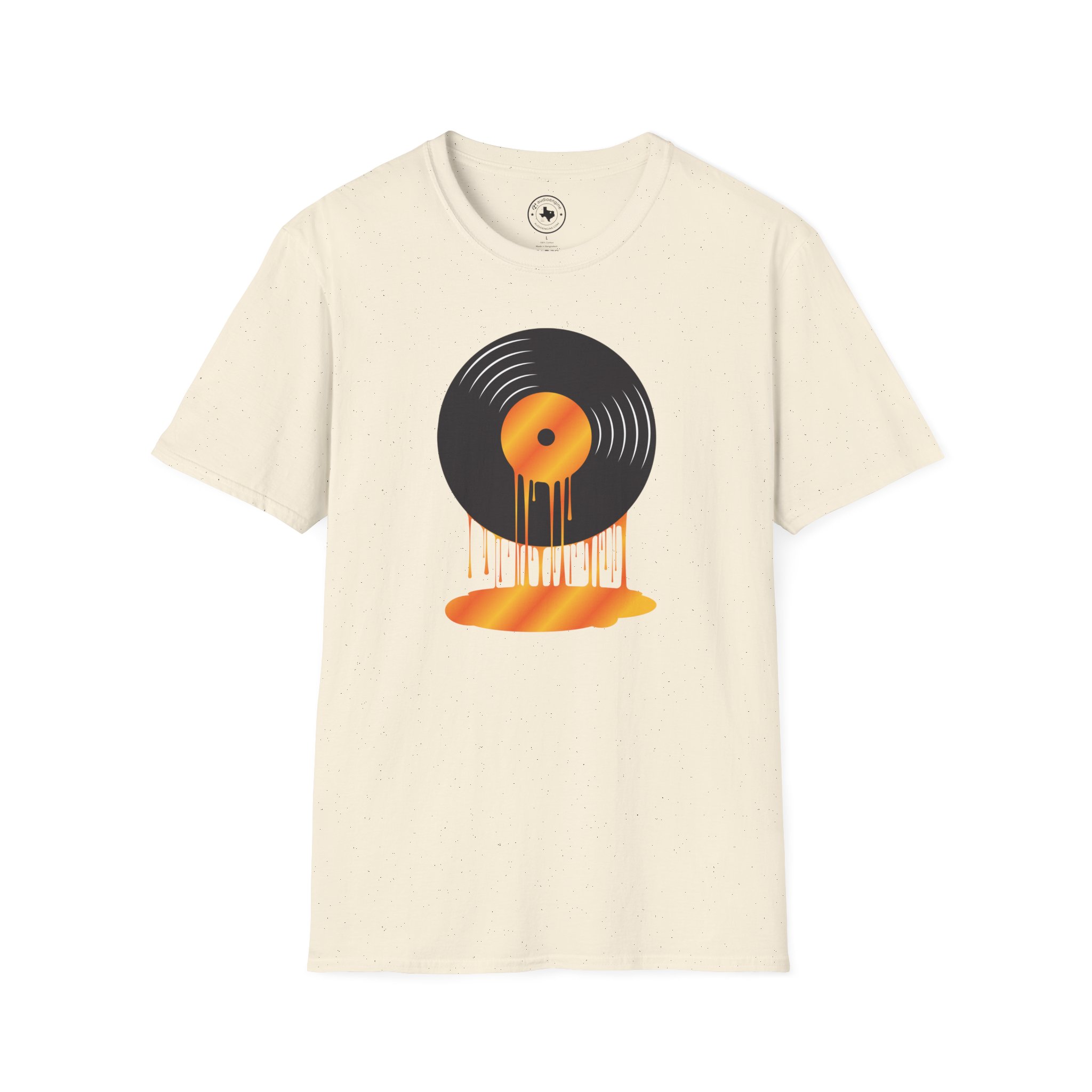 Melting Vinyl Record T-Shirt – Retro Music Tee - Image 28