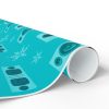 Holiday Wrapping Papers - Teal - Thumbnail Image 6