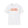 Life is Short Buy More Records T-Shirt - Thumbnail Image 2