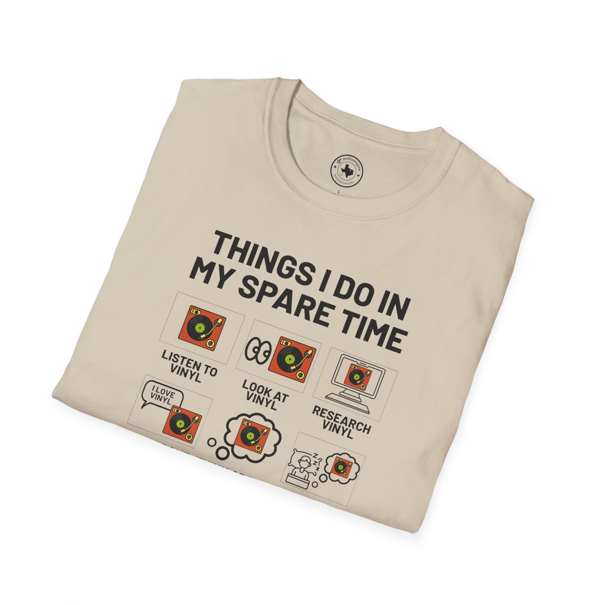 Things I Do In My Spare Time T-Shirt — Funny Hobbies Graphic Tee - Image 26