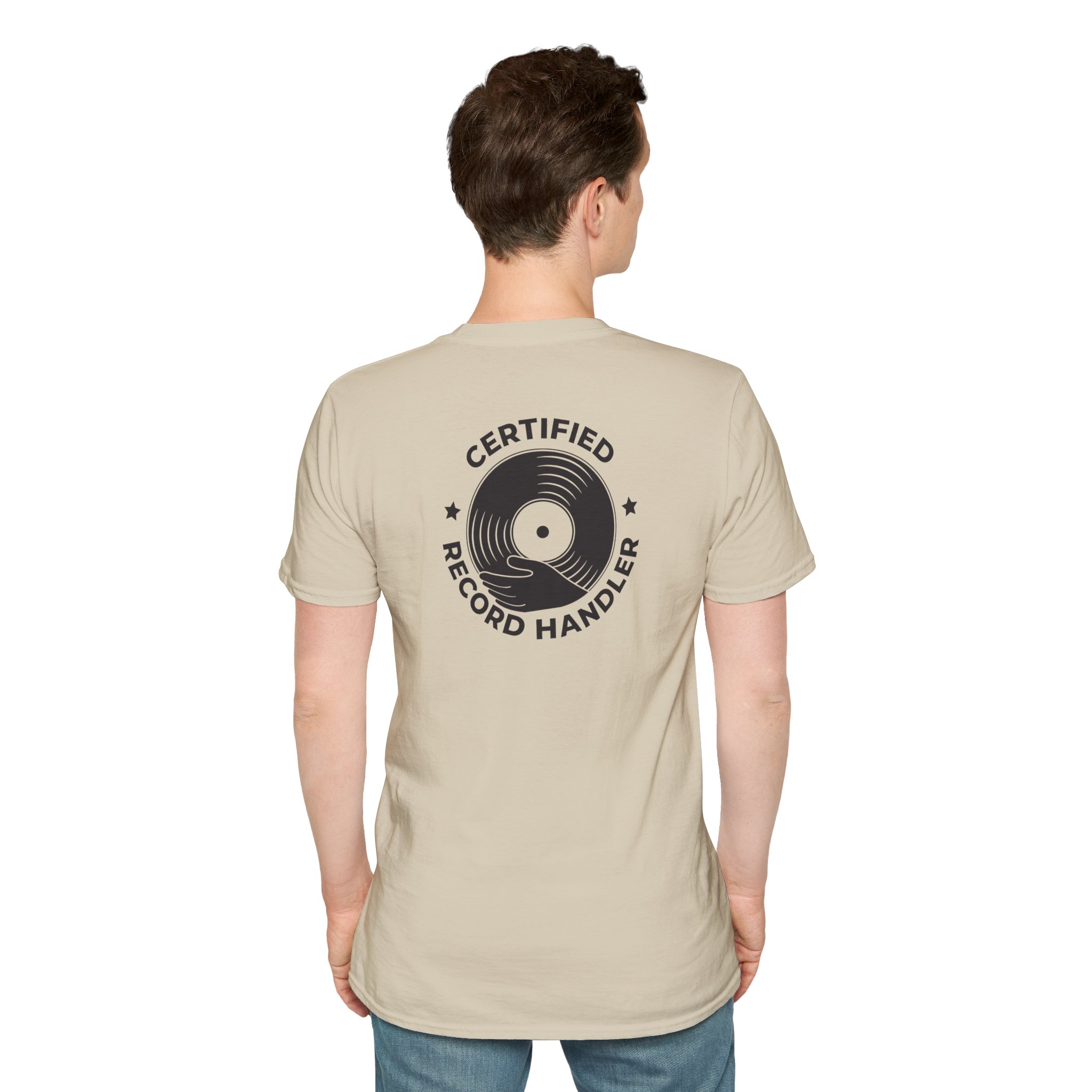 Certified Record Handler T-Shirt — Retro Vinyl DJ Tee - Image 24