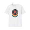 Retro Vinyl Record T-Shirt — Rainbow Stack Turntable Tee - Thumbnail Image 11