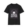Vinyl Record Lover T-Shirt - "Vinyl Sounds Better" Unisex Softstyle Tee - Thumbnail Image 13