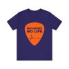 Music Lover's Short Sleeve Tee, "No Music No Life" Shirt, Gift for Musicians, Concert T-Shirt, Casual Music Apparel - Thumbnail Image 25