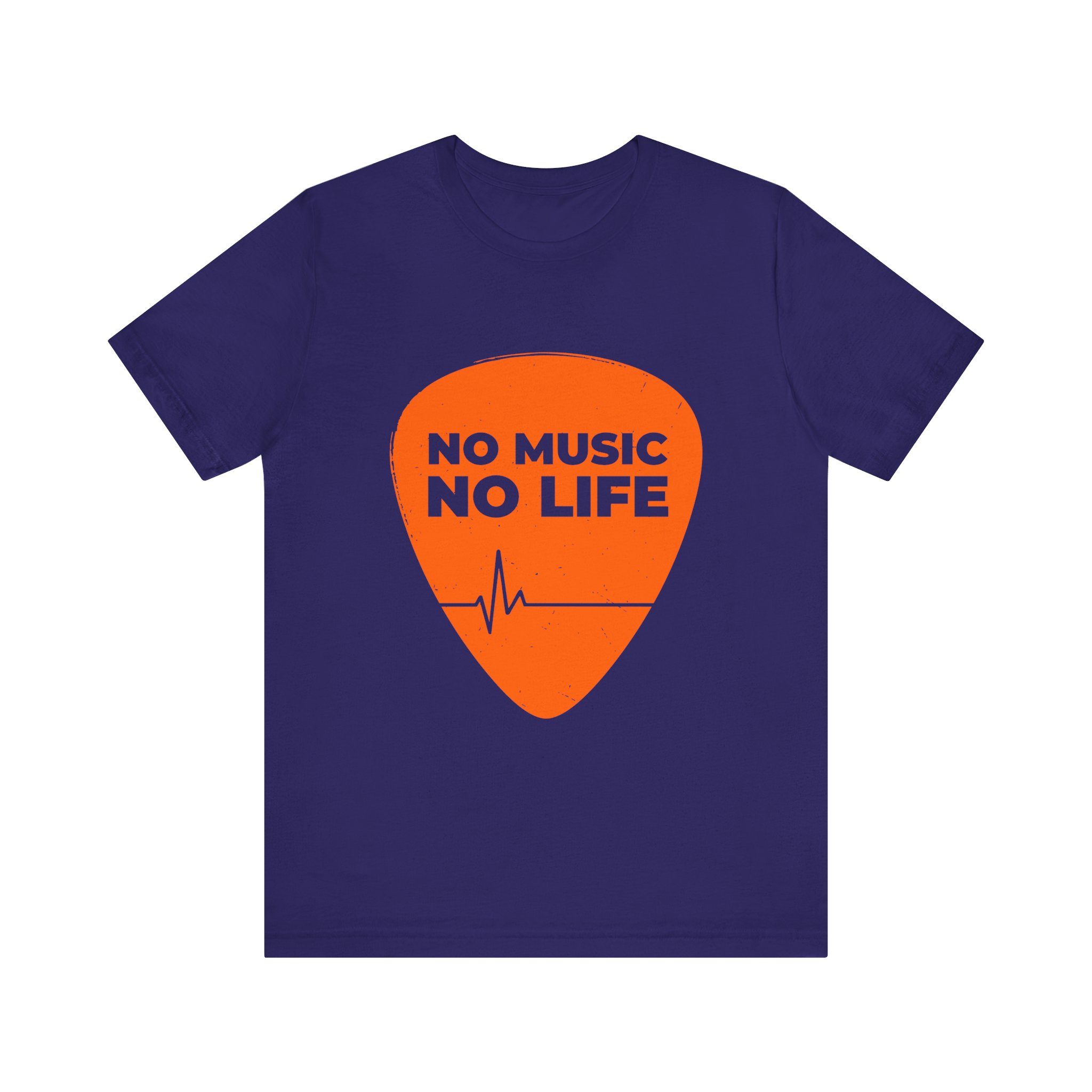 Music Lover's Short Sleeve Tee, "No Music No Life" Shirt, Gift for Musicians, Concert T-Shirt, Casual Music Apparel - Image 25