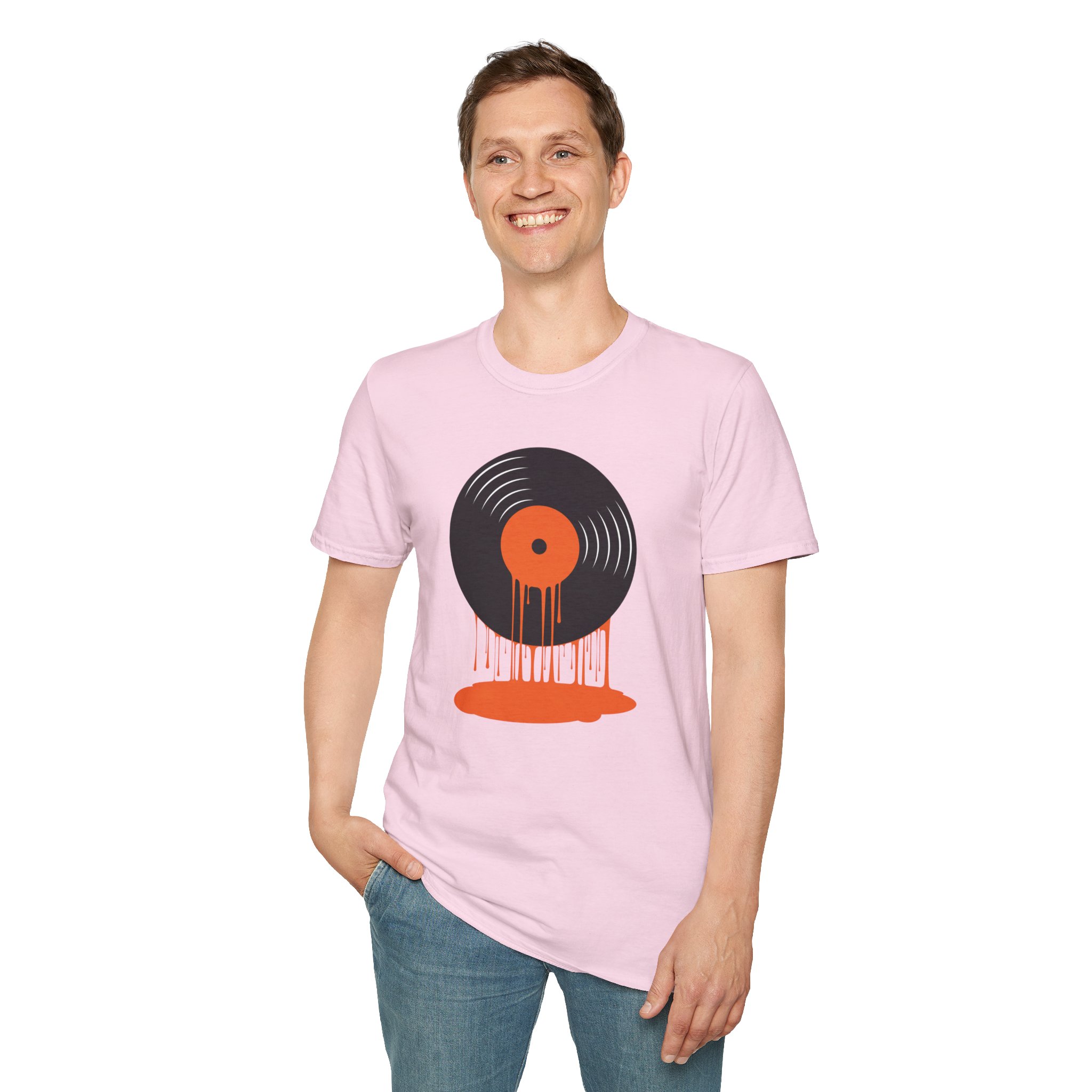 Vinyl Record Drip T-Shirt — Retro Music Tee - Image 126
