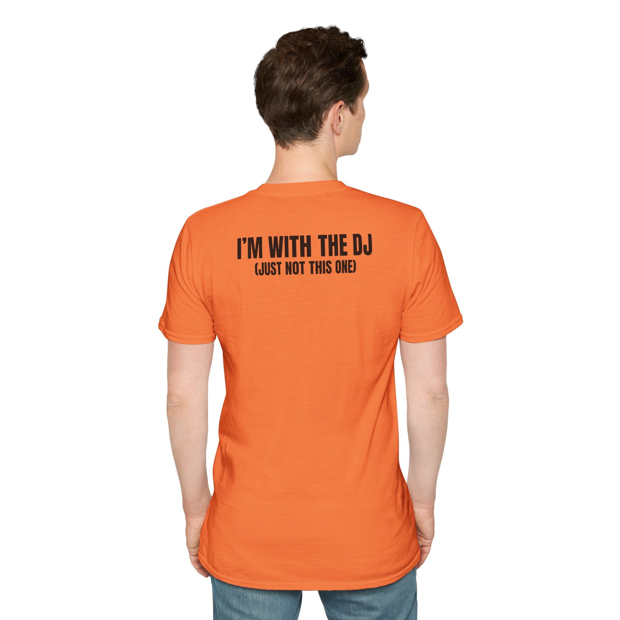 DJ Humor Unisex Softstyle T-Shirt - Perfect for Music Lovers - Image 18