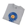 Sunset Vinyl Record T‑Shirt — Retro Music Lake Graphic Tee - Thumbnail Image 59
