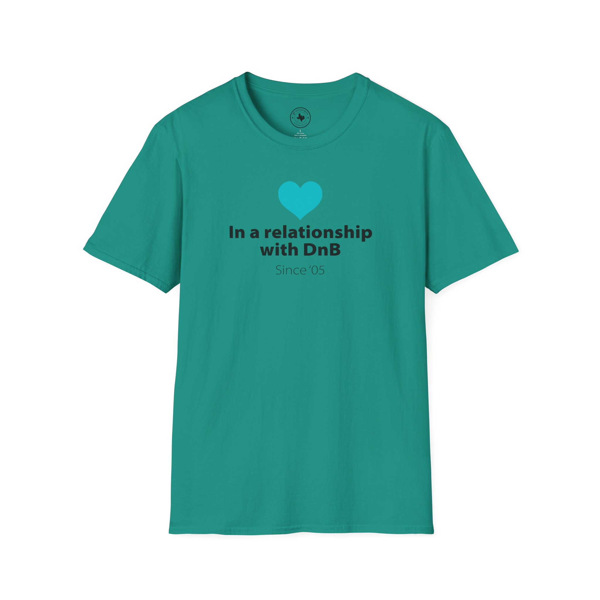 Drum & Bass "In a Relationship with DnB" T-Shirt - Image 65