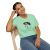 Retro Vinyl Head Illustration T-Shirt - Thumbnail Image 8