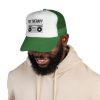 Trucker Cap — "My Therapy" Boombox Mesh Hat - Thumbnail Image 5