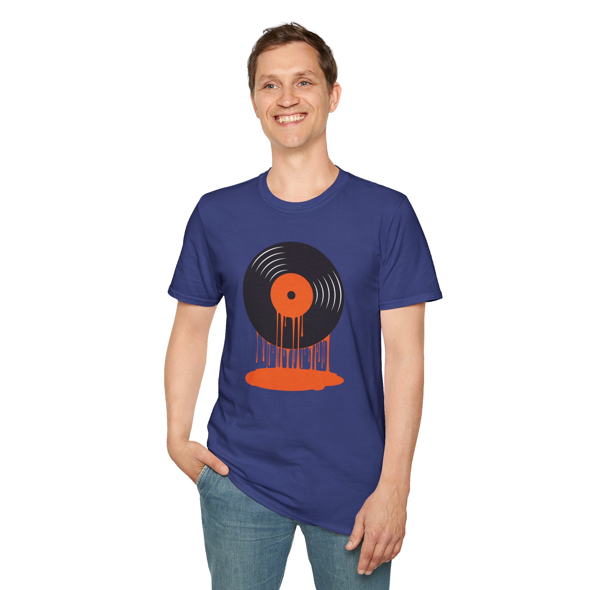 Vinyl Record Drip T-Shirt — Retro Music Tee - Image 106