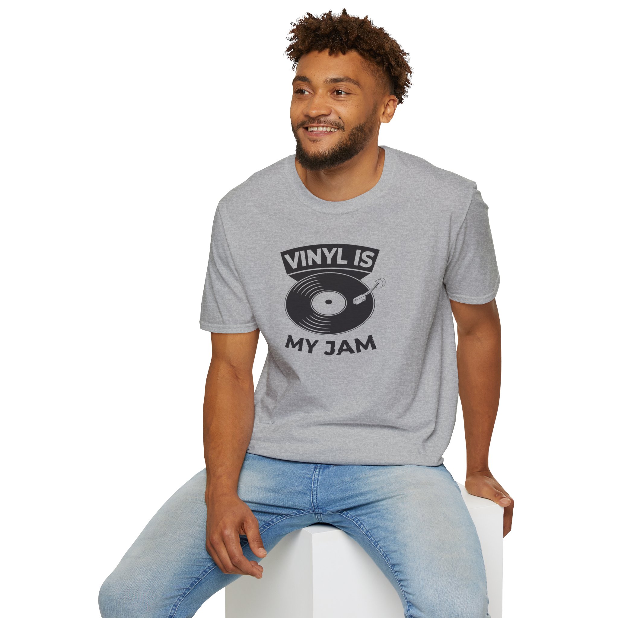 Vinyl Is My Jam T-Shirt — Retro Record Lover Tee - Image 32