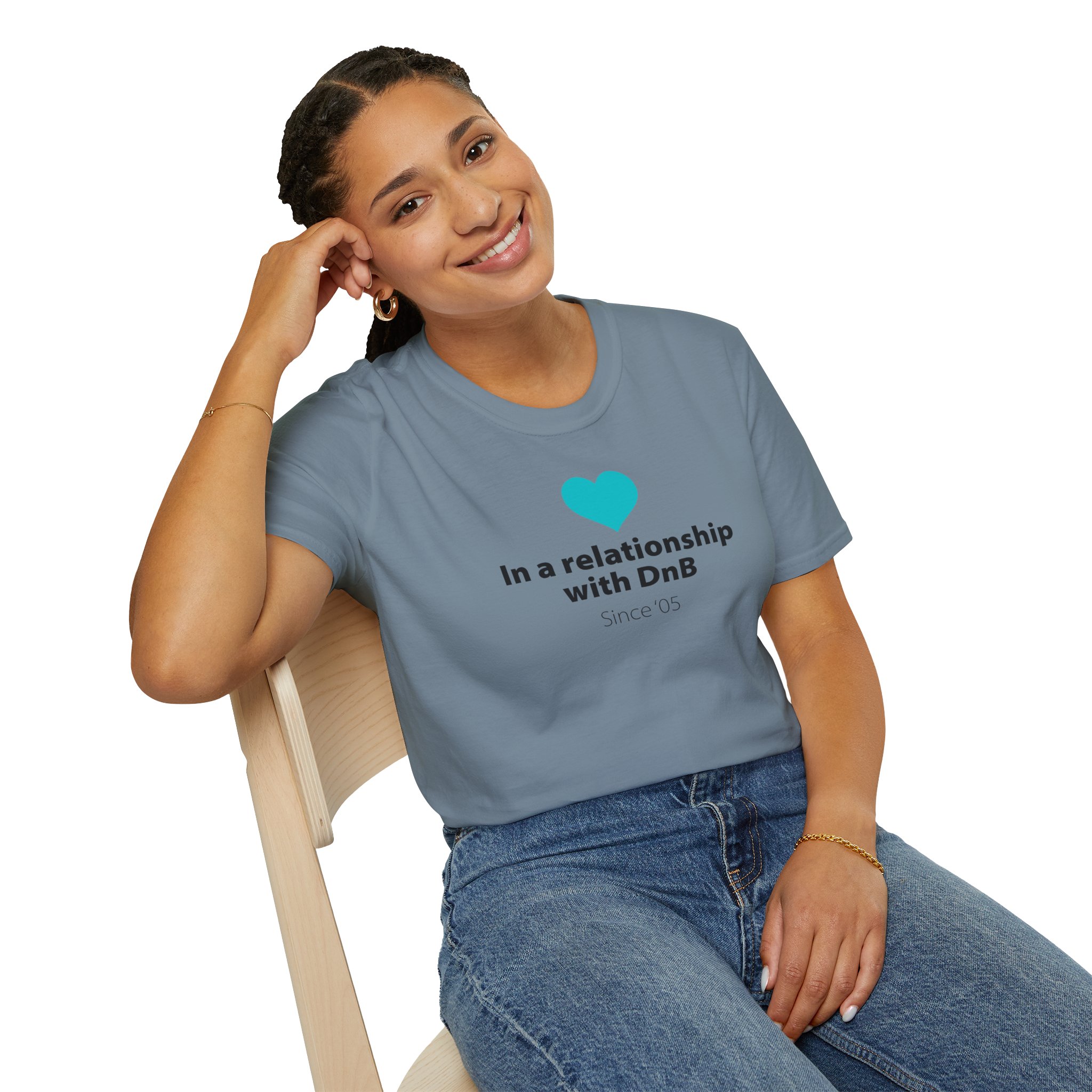 Drum & Bass "In a Relationship with DnB" T-Shirt - Image 87