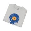 Sunset Vinyl Record T‑Shirt — Retro Music Lake Graphic Tee - Thumbnail Image 48