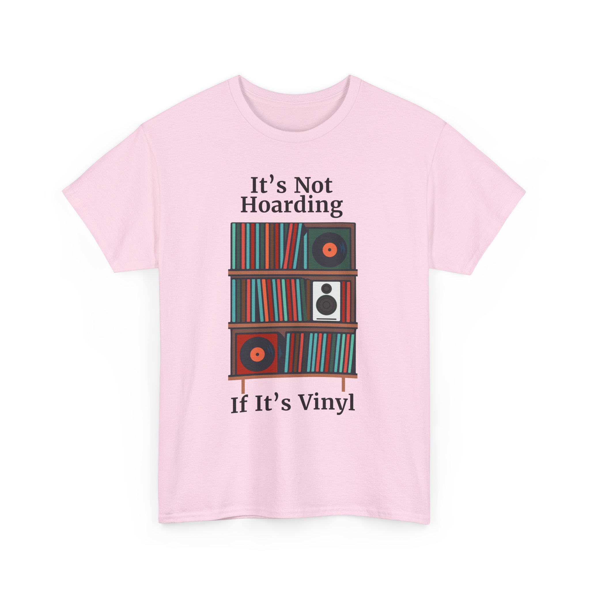 Vinyl Lover's Tee, Music Enthusiast Shirt, Record Collector Gift, Unique Vinyl Print T-Shirt, It's Not Hoarding If It's Vinyl - Image 39