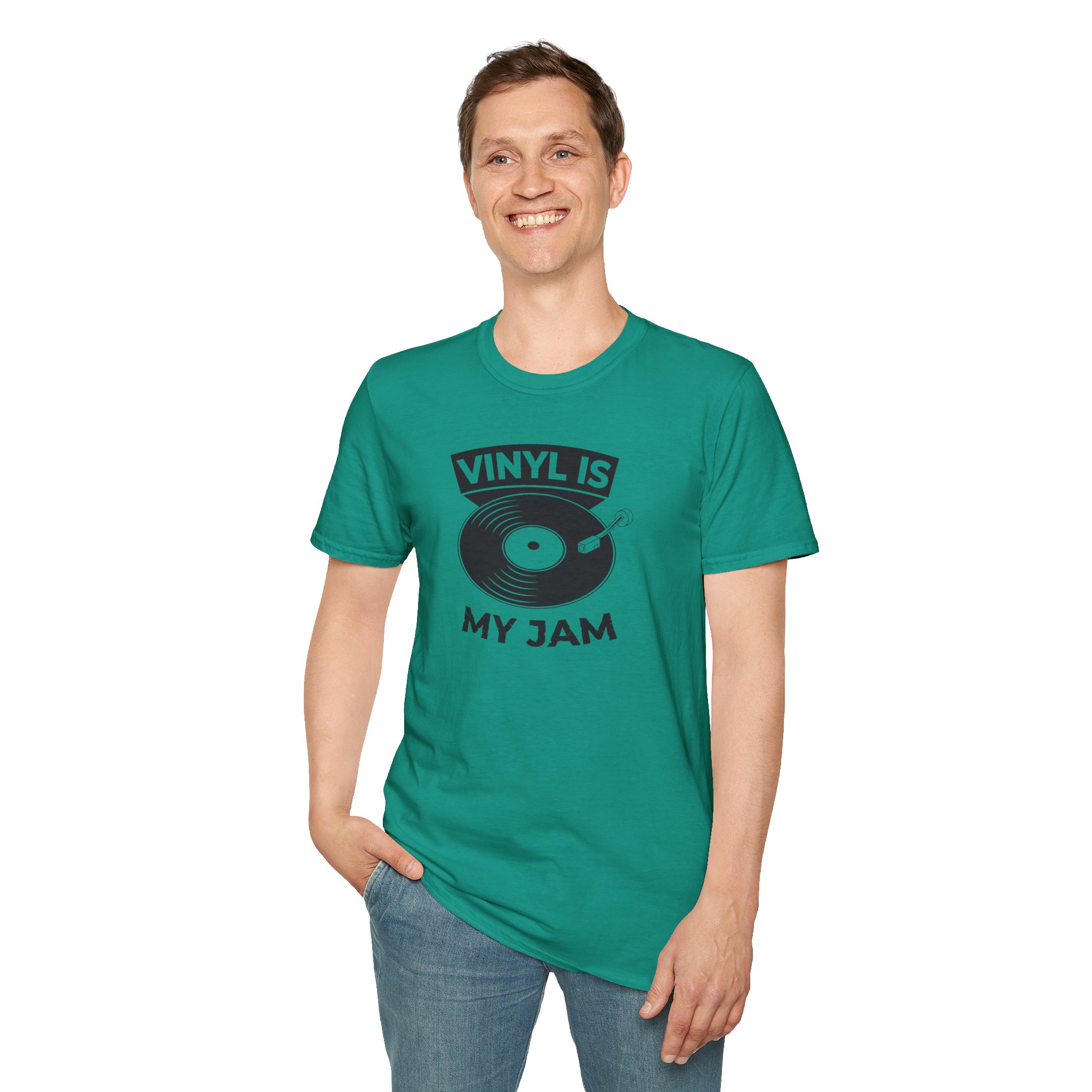 Vinyl Is My Jam T-Shirt — Retro Record Lover Tee - Image 94