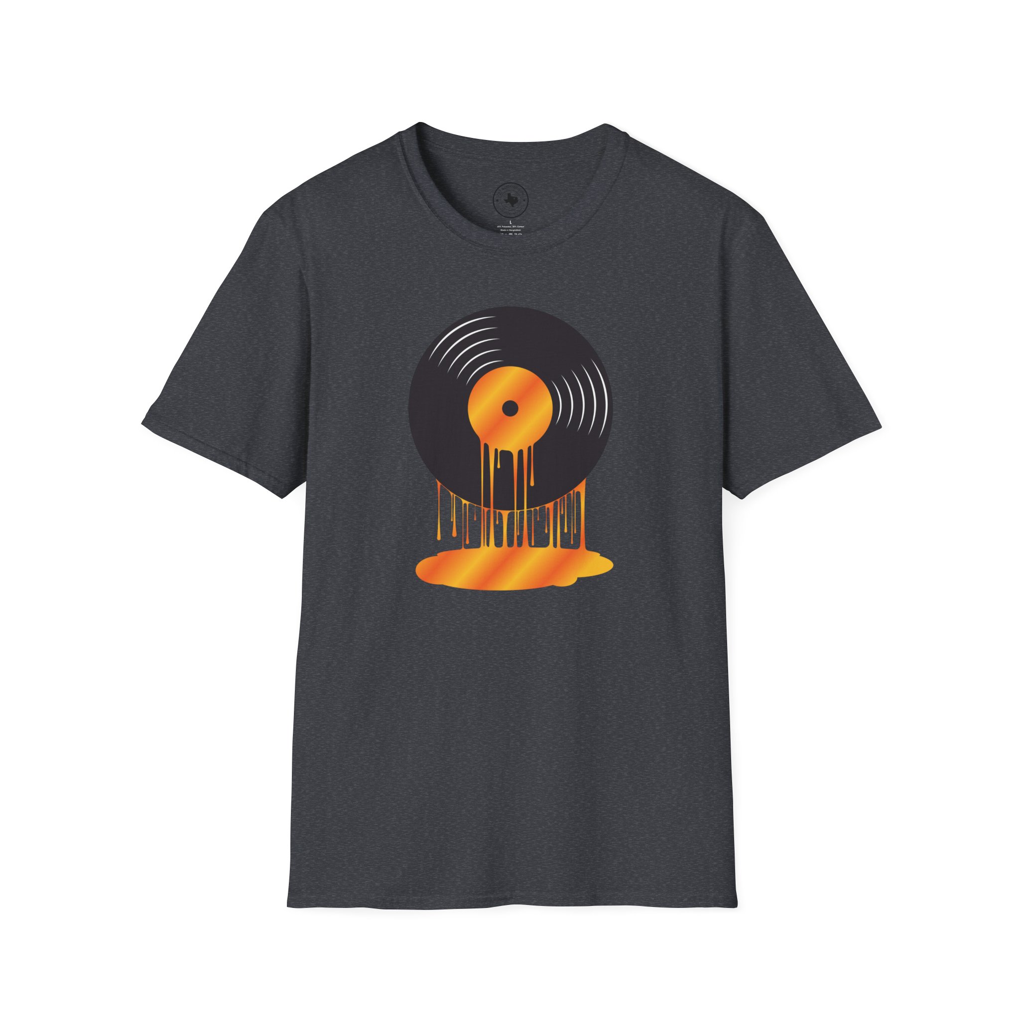 Melting Vinyl Record T-Shirt – Retro Music Tee - Image 109
