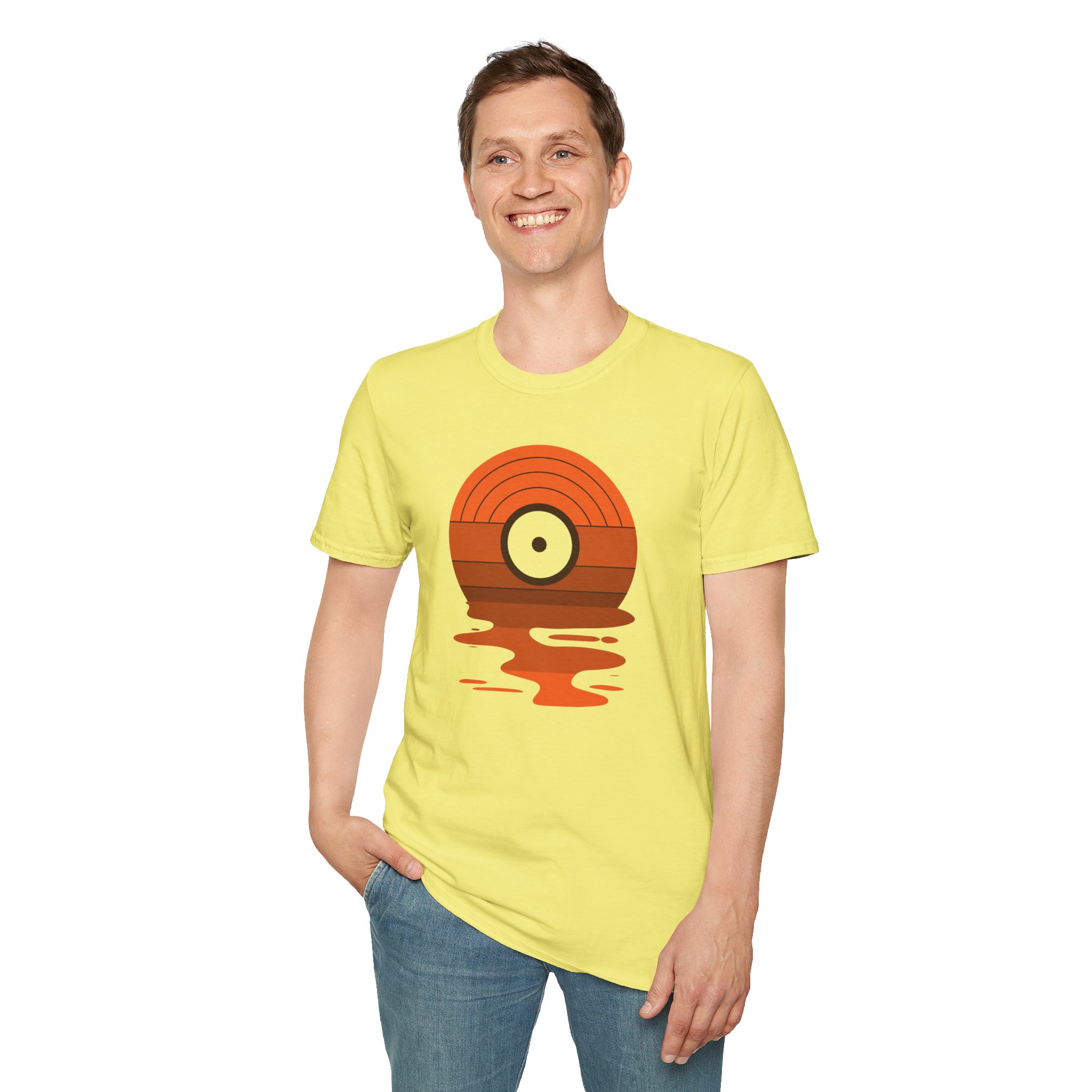 Vinyl Sunset T-Shirt — Retro Record Graphic Tee - Image 36