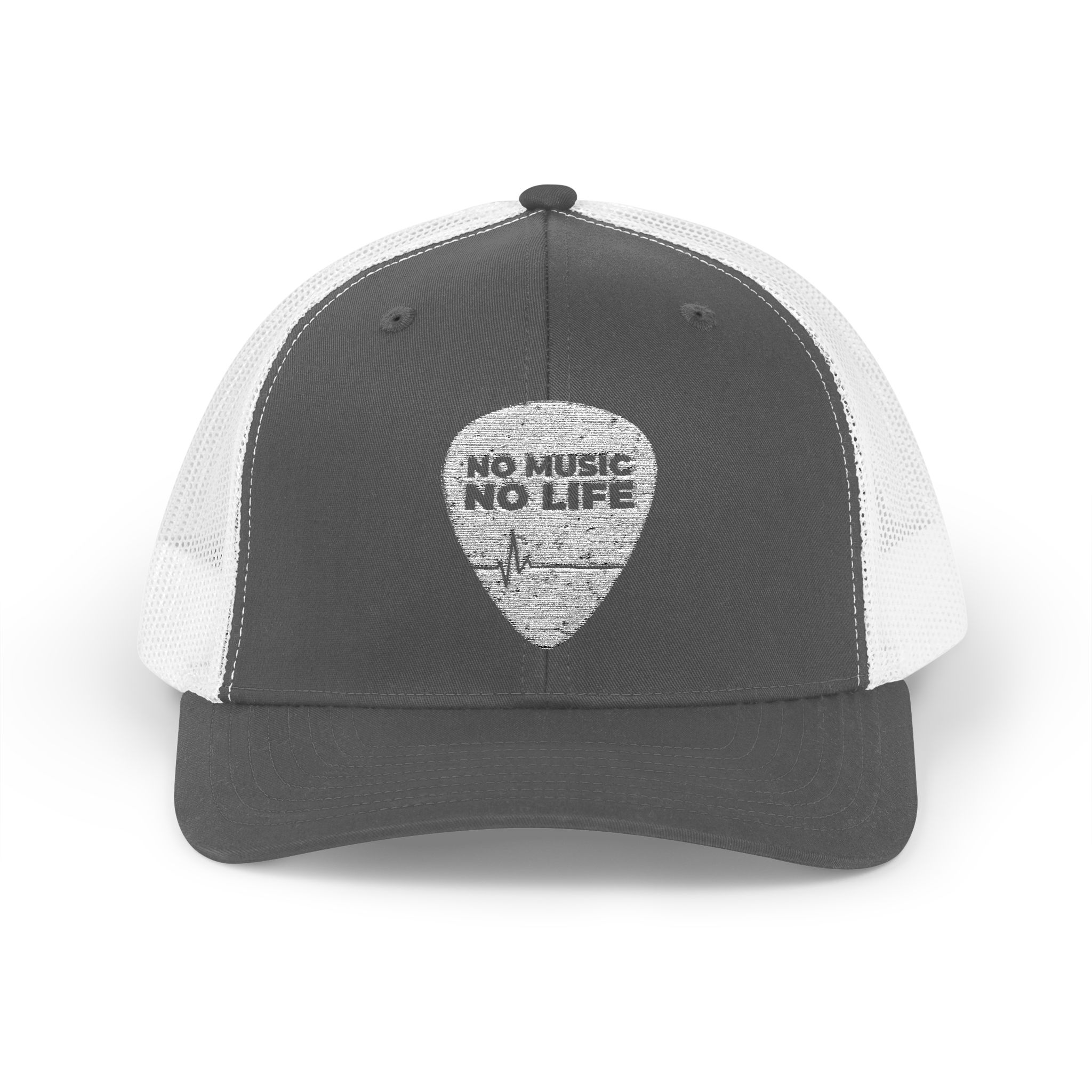 No Music No Life Snapback Trucker Cap for Music Lovers - Image 1