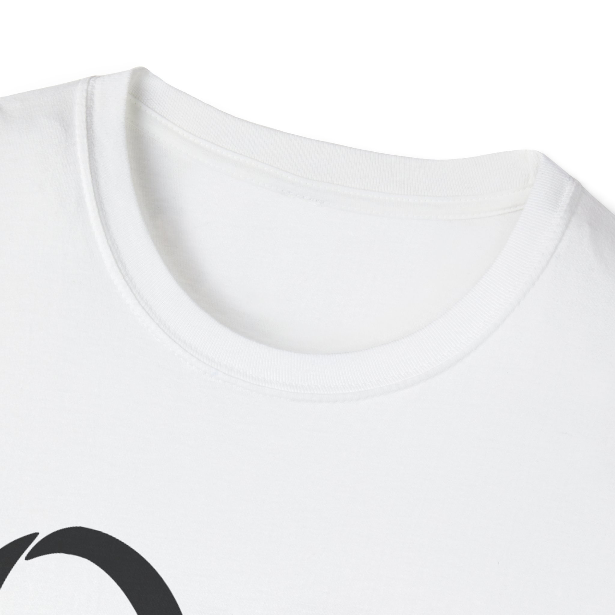 Music Lover Unisex Softstyle T-Shirt with Headphones Design - Image 7