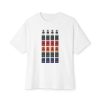Copy of Retro Vibes Unisex Oversized Boxy Tee, Music Lover Shirt, Festival Attire, Comfortable Casual Tee, Graphic Tee for Every Day - Thumbnail Image 7