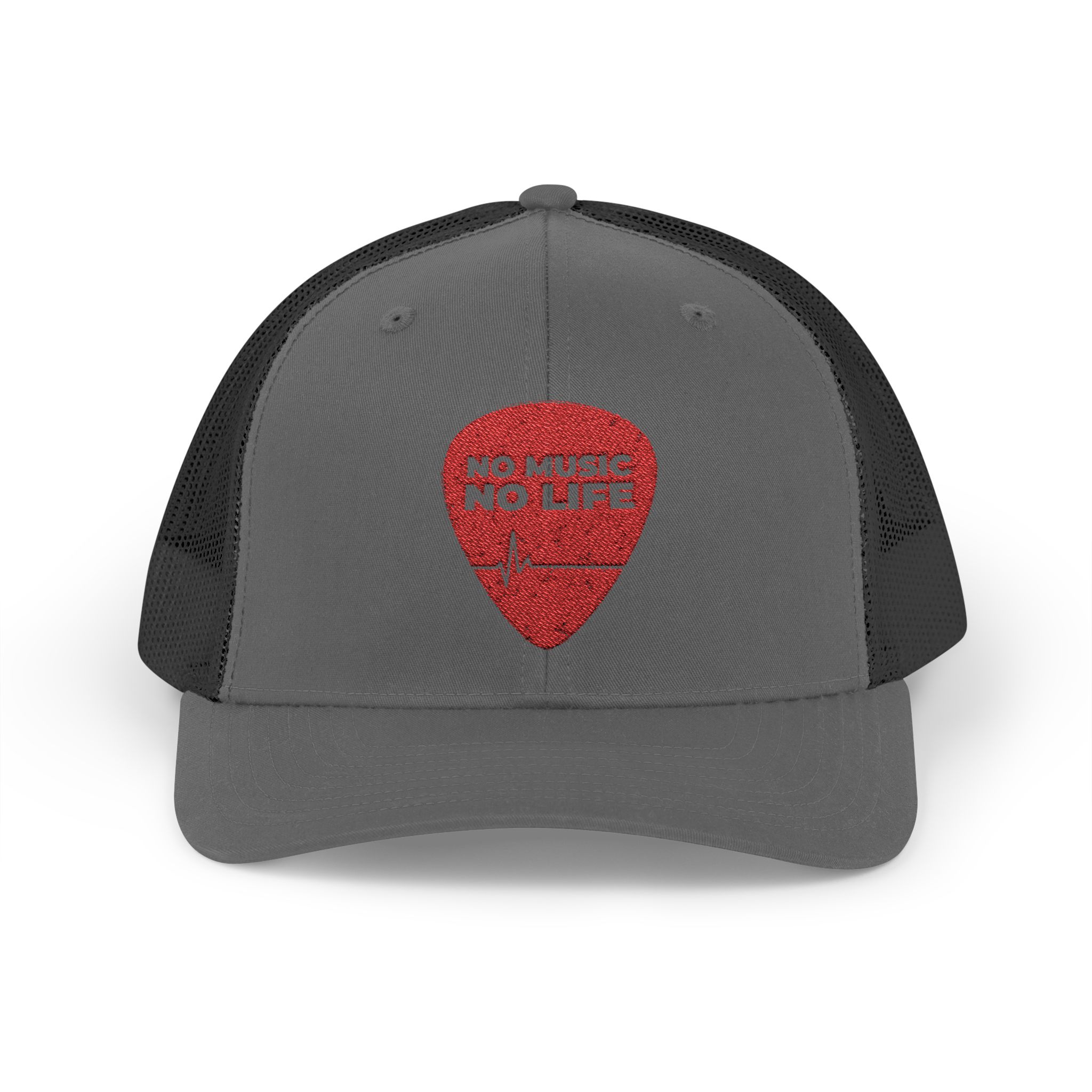 No Music No Life Snapback Trucker Cap - Image 1