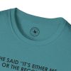 T-Shirt — “She Said ‘It’s Either Me or the Records.’ Sometimes I Miss Her.” Graphic Tee - Thumbnail Image 91