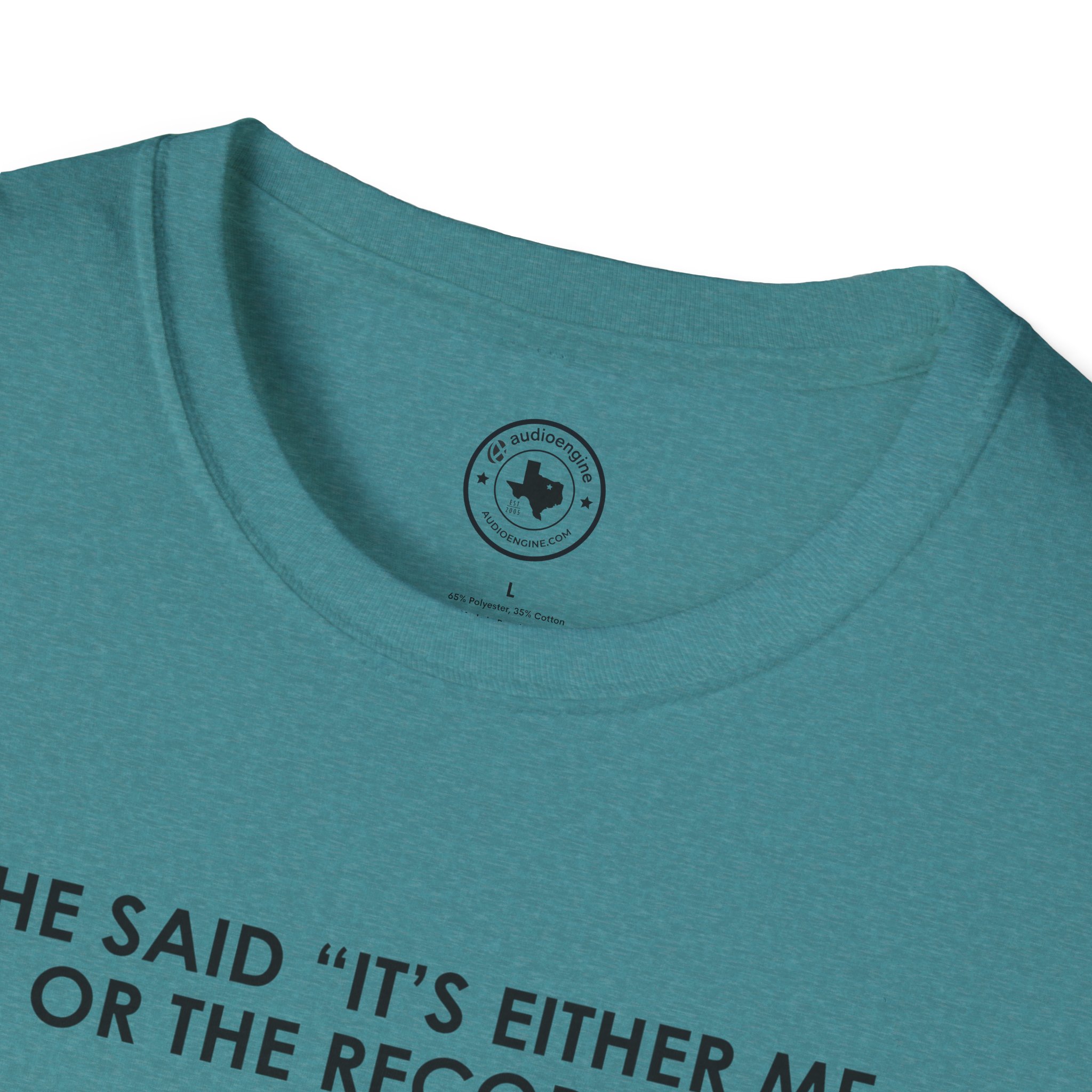 T-Shirt — “She Said ‘It’s Either Me or the Records.’ Sometimes I Miss Her.” Graphic Tee - Image 91