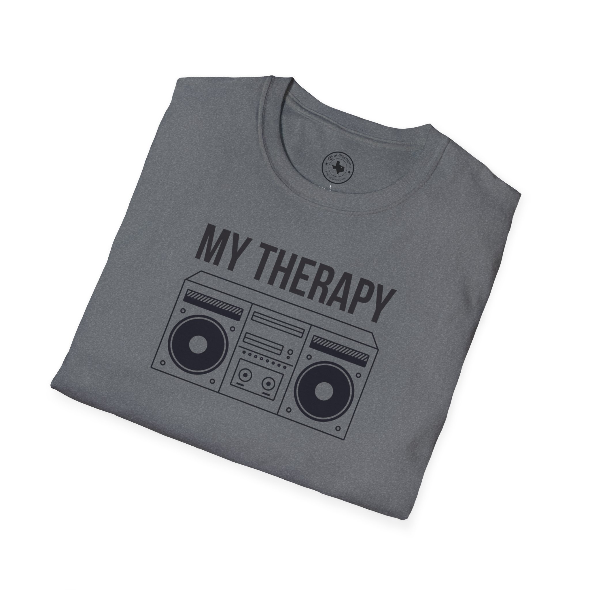 T‑Shirt — "My Therapy" Boombox Graphic Tee - Image 32