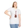 Electric Guitar Graphic T-Shirt — Red Psychedelic Music Tee - Thumbnail Image 14