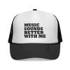 Music Vibe Trucker Cap - "Music Sounds Better With Me" - Thumbnail Image 1