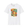 Retro Geometric Vinyl Record T-Shirt - Thumbnail Image 9