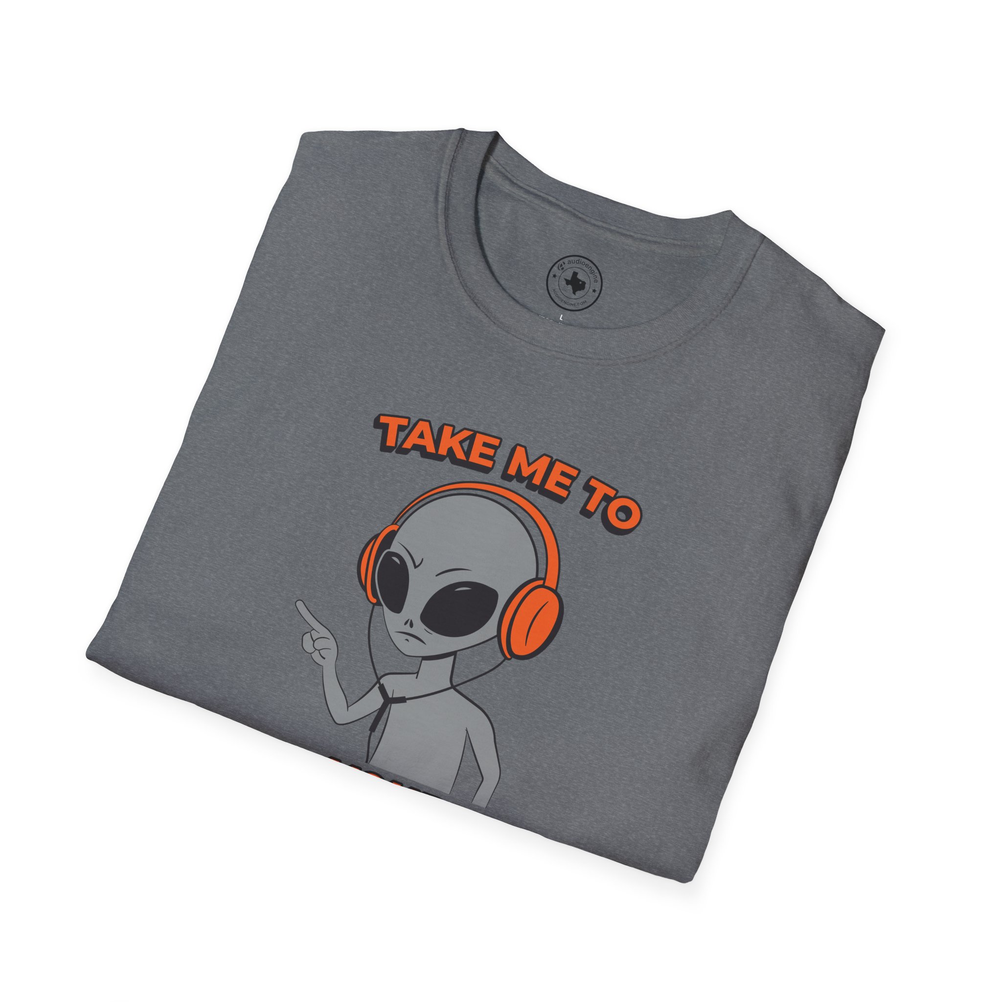 Alien DJ T-Shirt — "Take Me To Your Tweeter" Graphic Tee - Image 52