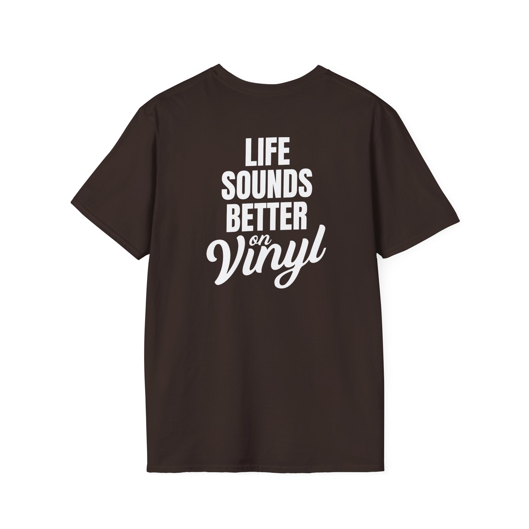 Vinyl Music Lover T-Shirt - Life Sounds Better on Vinyl - Image 20