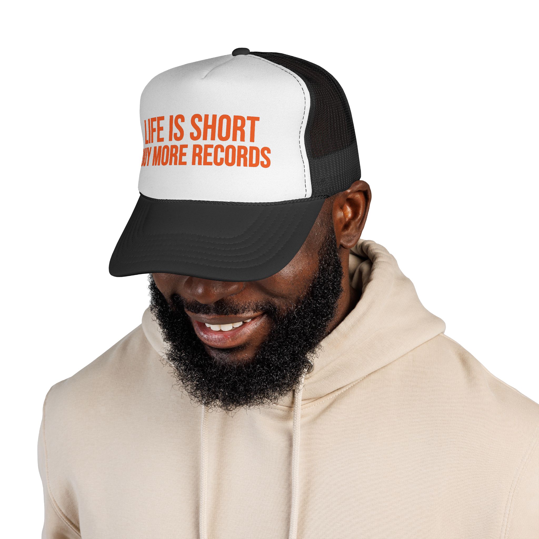 'Life is Short' Trucker Cap - Music Lover's Essential - Image 30